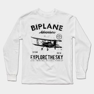 Biplane Adventure Long Sleeve T-Shirt